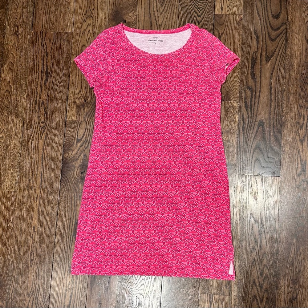Vineyard Vines Pink Shift Dress